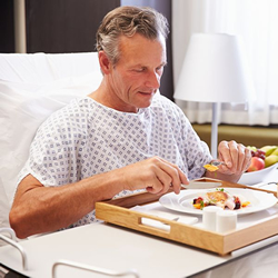 eat in hospital